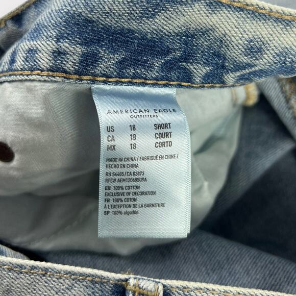 American Eagle 90s Boyfriend Jean Size 18 Short NEW - Picture 7 of 10